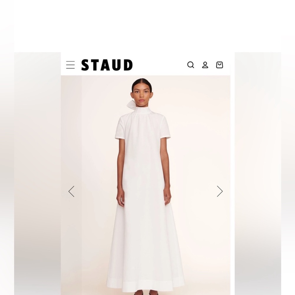 White STAUD dress (ILANA STYLE) size XS